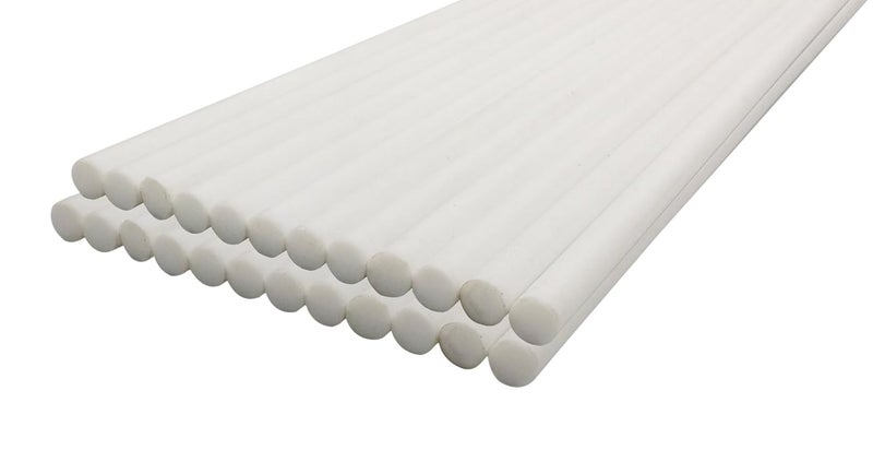 Sterling Seal PTFE-0.13x12-RDx25 PTFE Teflon Rod, 1/8" Diameter x 12" (Pack of 25)